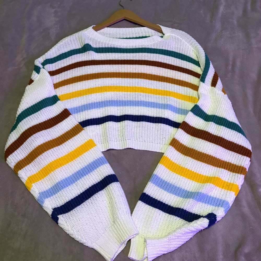 Striped Multicolor Women's Sweater